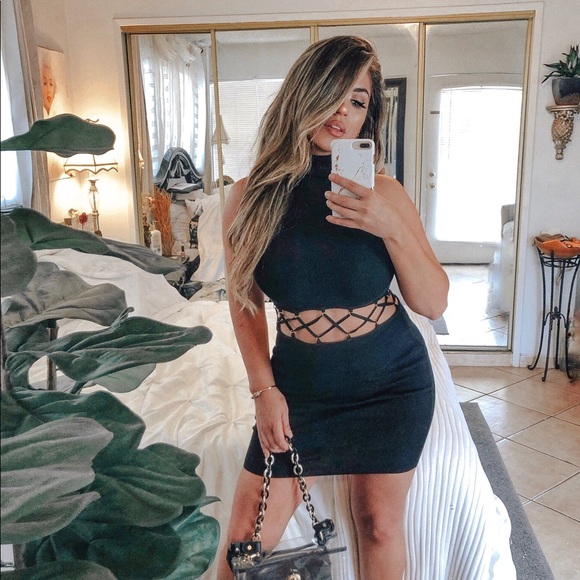 Fashion Nova Dresses & Skirts - Fashion Nova mini dress in black